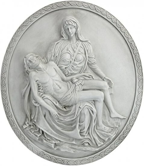 (Single) - Design Toscano Pieta Wall Sculpture
