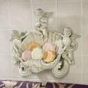 Design Toscano The Cherub Font Wall Sculpture