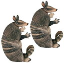 Design Toscano Tex the Armadillo ドリンクホルダー 2個セット