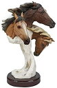 (Large) - Design Toscano QS873 Large Racing the Wind Wild Horse Statue by Samuel Lightfoot