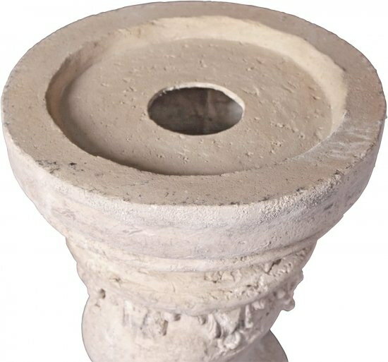 Design Toscano NE60303 キャピトリン 大麦 ツイストコラム、古代アイボリー [2]