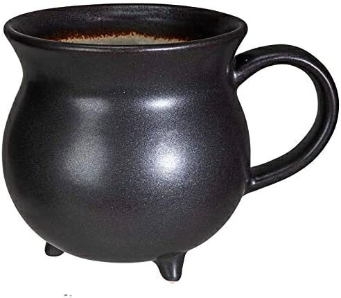 Pacific Giftware ムーンマジック 魔女 大釜 釉薬 陶器 コーヒーマグ スープボウル [3]