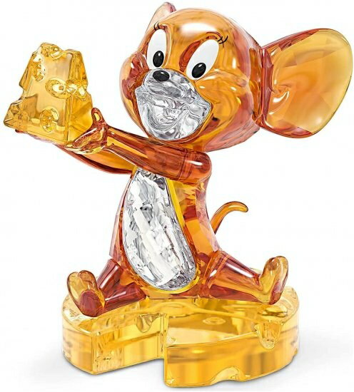 スワロフスキー SWAROVSKI クリスタルフィギュア トムとジェリーJERRY ジェリー オブジェ 置物 5515336 2