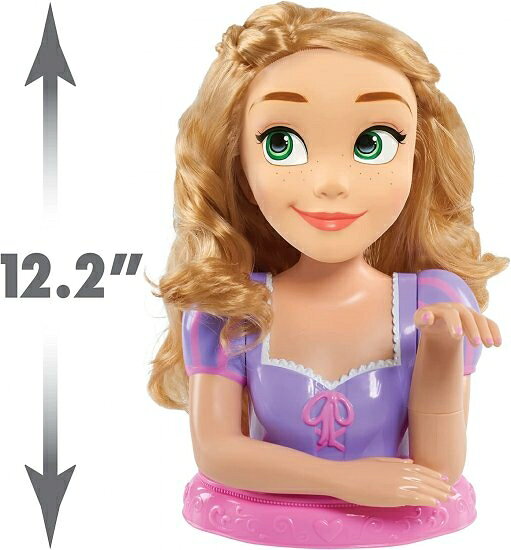 ワールドセレクトショップのラプンツェル スタイリングヘッド デラックス 塔の上のラプンツェル｜アングル3