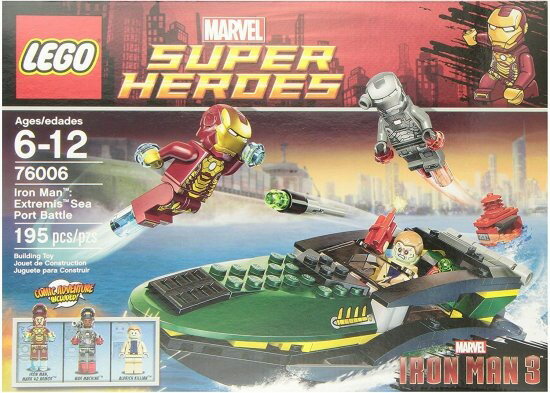 LEGO 76006 Marvel Super Heroes Iron Man Extremis Sea Port Battle レゴ スーパーヒーローズ