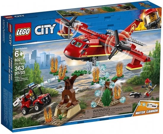 レゴ (LEGO) シティファイアープレーン(Fire Plane) 消防飛行機 60217 ブロック おもちゃ, 2019, 363 pcs