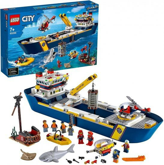 レゴLEGO シティ 海の探検隊 海底探査船 60266