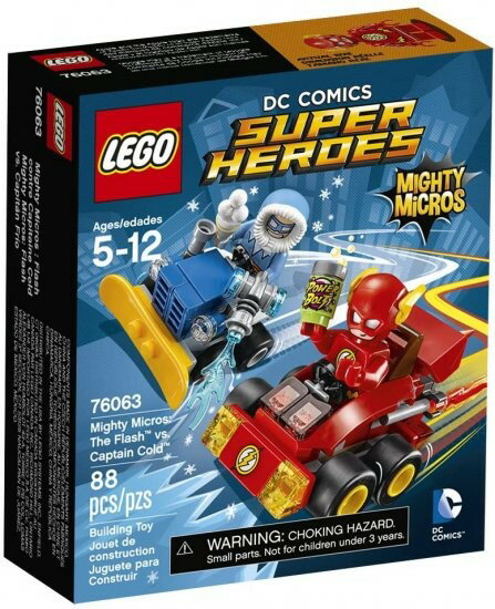 [レゴ]LEGO Super Heroes Mighty Micros: The Flash vs. Captain Co 76063 6137838