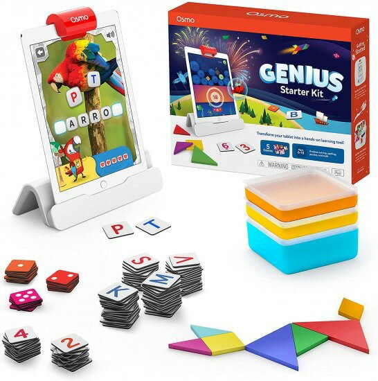 Osmo - Genius Starter Kit for iPad (NEW VERSION) - 年齢 6-10 - (Osmo Base 含まれています)