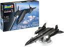 ドイツレベル 1/48 アメリカ空軍 ロッキード SR-71 ブラックバード プラモデル 04967