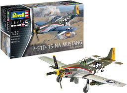 ドイツレベル 1/32 アメリカ陸軍 P-51D ムスタング 後期型 プラモデル 03838