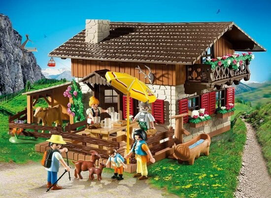 Rakuten - Playmobil (プレイモービル) アルプスのヒュッテ 5422