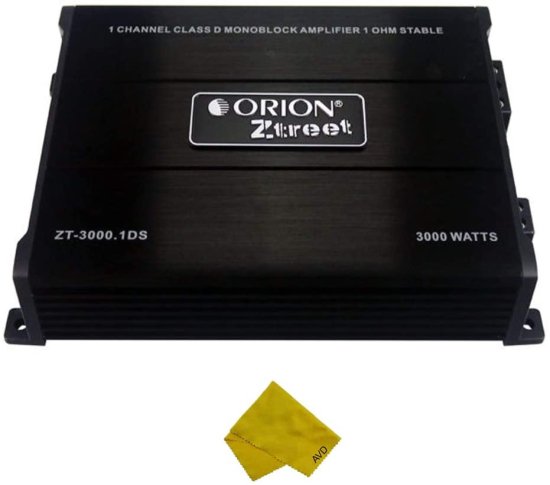Generic Orion Ztreet モノブロック カーアンプ Class D ステレオ Power アンプ 3000W Max, 1 Ohm Stable, Bass Boost, MOSFET Power Supply, Car M