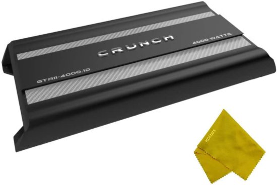 Crunch Class D Mono アンプ 4000W - 4000W モノブロック Class D サブウーファー アンプ