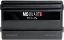 MB Quart FA1-900.5 5 チャンネル カーオーディオ アンプ (Black) - Class SQ Amp, 900-Watt, Variable Electronic クロスオーバー, LED システム Pro