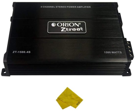 Orion Ztreet 4 `l J[Av ? Class A/B XeI Power Av 1500W Max 2 Ohm Stable, Bass Boost, NXI[o[ MOSFET Power Suppl