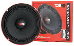 DS18 PRO-EXL84 Loudスピーカー - 8", ミッドレンジ, Red Aluminum Basket, 800W Max, 400W RMS, 4 Ohms, Ferrite Magnet - for The People Who Live