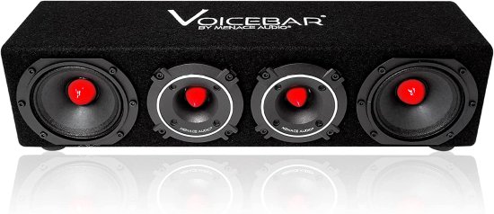 VOICEBAR? by Menace Audio? High Output Slim Profile ߥåɥ 󥯥㡼 RED Bullets