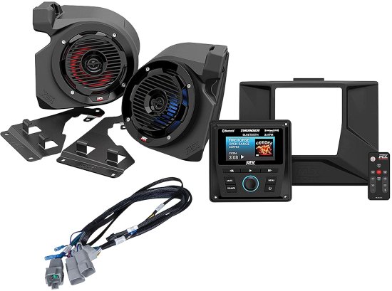 MTX Audio RZR-14-THUNDER2 2-ԡ Amplified Audio ƥ for 2014+ Polaris RZR Vehicles Without RideCommand