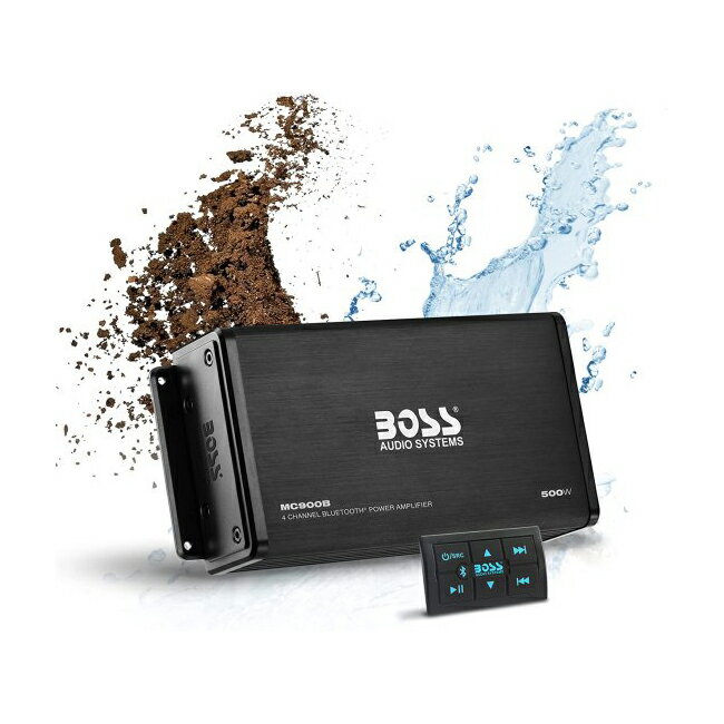 BOSS Audio ƥ MC900B 4 ͥ ɿ  ? Bluetooth, 500W, Bluetooth Multi-Function Remote, ե, Class A/B, 4-8 Ohm Stabl