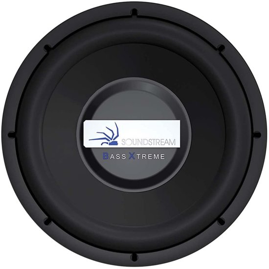 SoundStream BXW-124 Bass Xtreme 2400W 12-Inch Dual-4 Car サブウーファー Audio Sub スピーカー, Black