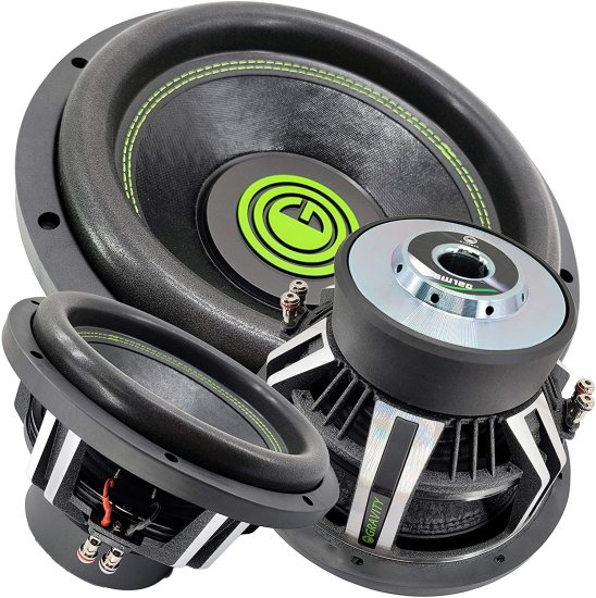 Car Vehicle ֥ե Audio ԡ - 12 Inch Competition Grade Pressed Paper Cone, 2 Ohm DVC, Advanced Air Flow, 3000W Power for 