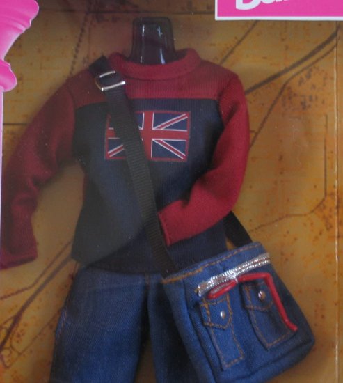ワールドセレクトショップのBarbie バービーライフスタイルファッションアベニューコレクション（1999）旅行者｜アングル2