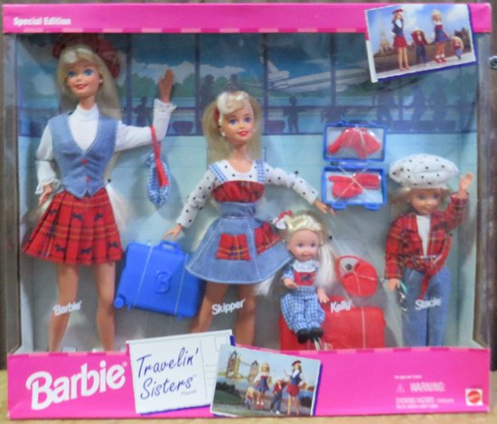 Barbie o[r[ Travelin 'Sisters Playset Special Edition