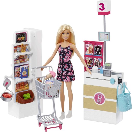 Barbie �o�[�r�[�l�`�A�����A�����ă��[�����O�J�[�g�ƃ��[�L���O�x���g�t���̐H���i�X