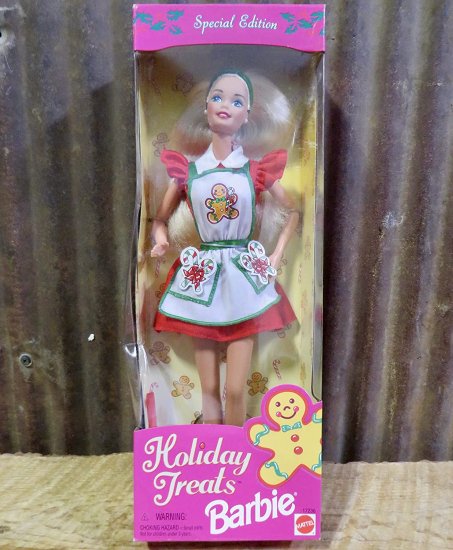 Barbie o[r[ Holiday Treats Special Edition Dolli1997jby Mattel