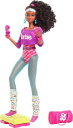 Barbie バービー Rewind 80年代のエディションワークインズアウト人形(11.5インチのブルネット)ボディスーツ、レッグウォーマー、アクセサリー、カセットテ