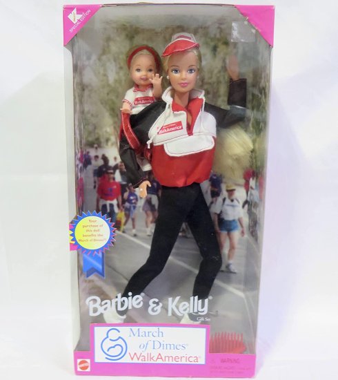 Rakuten - Barbie バービーとケリー・マーチ・オブ・ダイムズ・ウォーク・アメリカペン