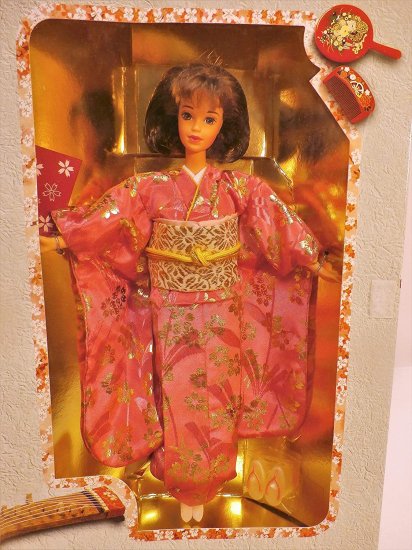 Barbie 日本の明けましておめでとうバービー1996 2番目の限定版シリーズ 3