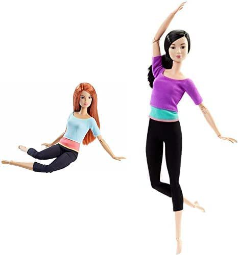 Other - Barbie バービーはバービー人形を動かし、バービー人形、紫色のトップバンドルを動かすように作られました