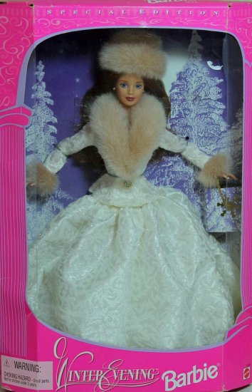 Barbie バービー - 冬の夕方バービー - 特別版人形（1998）マテル 2