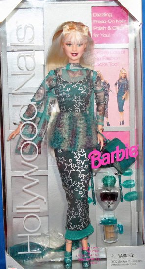 Barbie バービー17857 1999ハリウッドネイルズドール