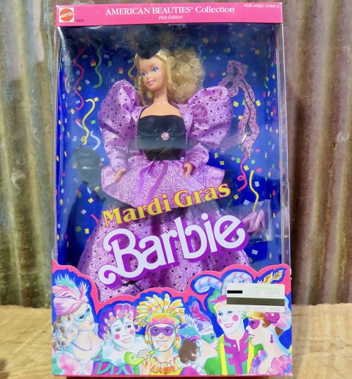 Barbie Mardi Gras バービー Doll American Beauties Collection First Edition 1987 Mattel
