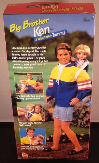 Barbie バービー17055 1996ビッグブラザーケン＆ベイビーブラザートミー