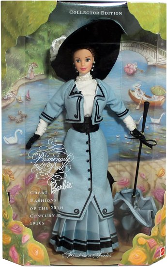 Other - Barbie パークドールコレクターエディションのバービープロムナード - 20世紀の素晴らしいファッション1910年代 - シリーズ（1997）