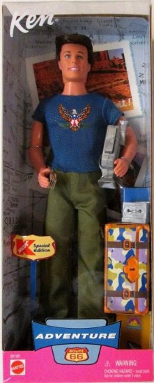 【商品名】Barbie バービーケンアドベンチャールート66人形Barbie Ken Adventure Route 66 Doll【商品説明】・Special Edition ・Kmart Exclusive ・2002 Mattel ・Barbie