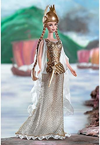 【商品名】Barbie ワールドプリンセスコレクションのマテルバービードール - バイキングのプリンセス2003コレクターエディションMattel Barbie Dolls of the World Princess Collection - Princess of the Vikings 2003 Collector Edition【商品説明】・Doll measured approximately 12 inch in height ・Includes : Princess of the Vikings Doll with Gown, Helmet, Shoes, Doll Stand, "Passport" and Certificate of Authenticity ・Collector Edition from the Dolls of the World Princess collection ・For age 3 and up