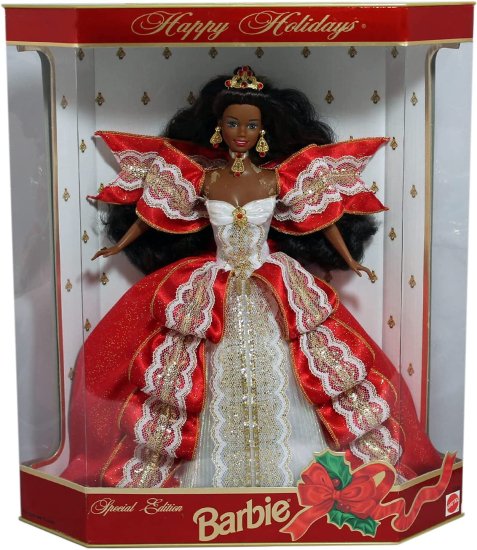 House, Building - Barbie バービー Happy Holidays 1997 Special Edition、アフリカ系アメリカ人10周年