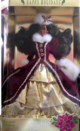 Rakuten - Barbie 1996アフリカ系アメリカ人ハッピーホリデーバービー