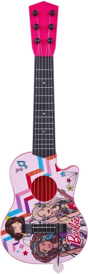 Barbie Sakar "バービー 21" "Kids Guitar Toy GT1-01371 |インスピレーションのデザイン、販売しやすい、薄いフレットと低い弦、伝統的なアコースティックギ