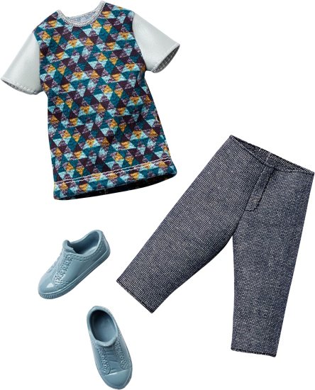 Rakuten - Barbie バービー Ken Fashion Pack、Geometry Class