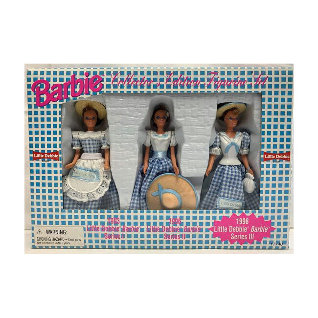 Other - Barbie バービーリトルデビーコレクターエディションの図形セット（1997）によるバービー