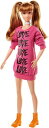 【商品名】Barbie バービーファッショニスタドールはあなたの心を身に着けていますBarbie Fashionistas Dolls Wear Your Heart【商品説明】・Play with style and play out stories with Barbie Fashionistas dolls, who wear unique outfits with fun details to inspire creative exploration and personal expression. ・Barbie doll loves this outfit -the pink sweatshirt dress has a cool "love" typographic with a sheen touch. ・Boots and a choker necklace complete the look. ・Her long, red hair is right on trend in high pigtails. ・More variety makes collecting Barbie Fashionistas dolls even more fun Collect them all (each sold separately, subject to availability)