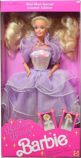 ワールドセレクトショップのBarbie ボールルームビューティーバービー人形ウォルマートスペシャルリミテッドエディション｜アングル2