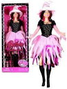 Barbie バービー2008ハロウィーン12インチ人形（M3523） - 魔女のコスチュームとヘアブラシ付きバービーファッションスペル