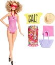 Barbie バービーグラムバケーションドール、ピンクポルカドット